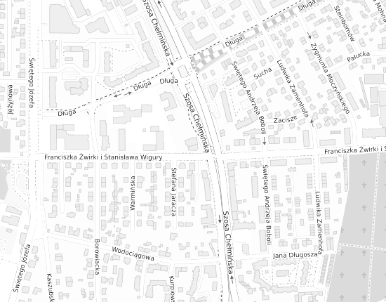 Mapa z adresem organizacji