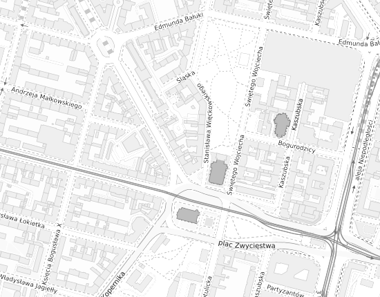 Mapa z adresem organizacji
