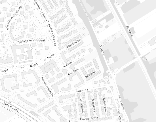 Mapa z adresem organizacji