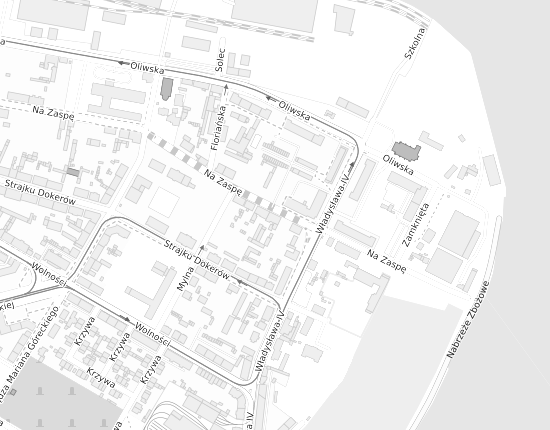 Mapa z adresem organizacji