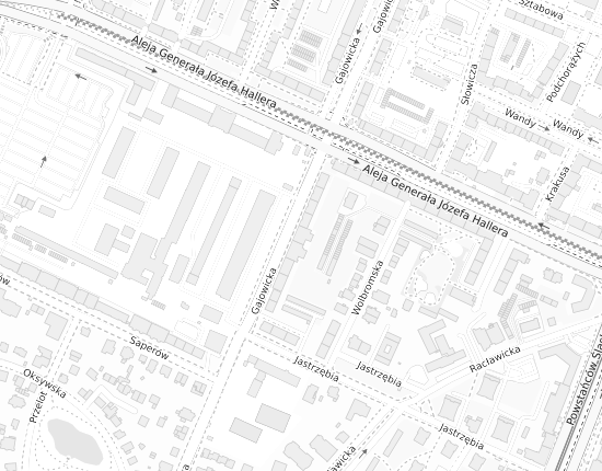 Mapa z adresem organizacji