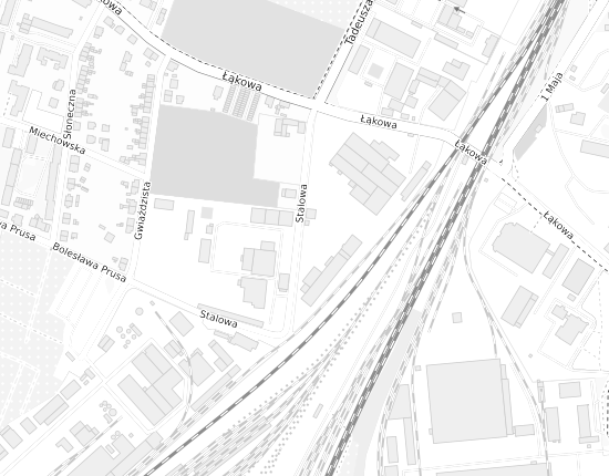 Mapa z adresem organizacji