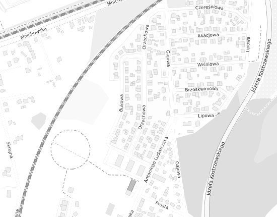 Mapa z adresem organizacji