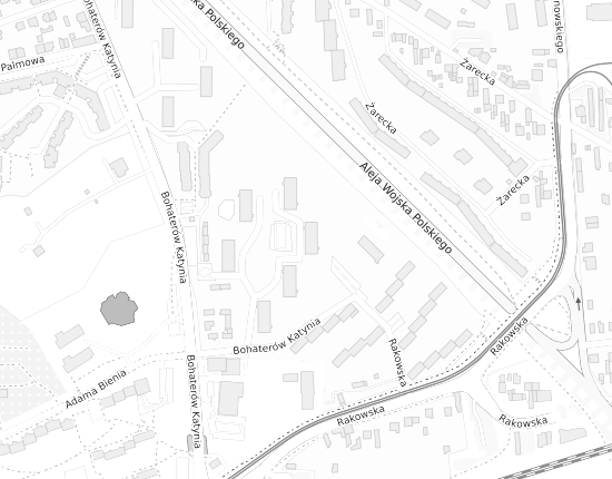 Mapa z adresem organizacji