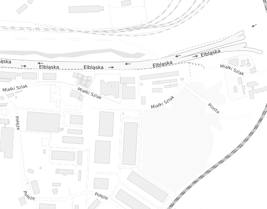 Mapa z adresem organizacji
