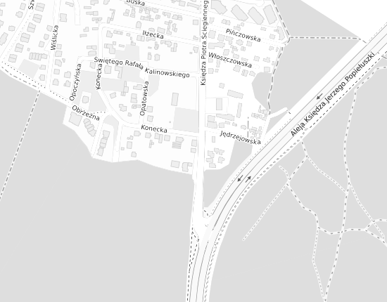 Mapa z adresem organizacji