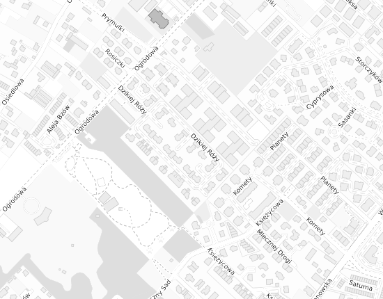 Mapa z adresem organizacji