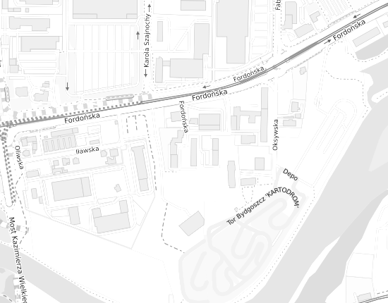 Mapa z adresem organizacji