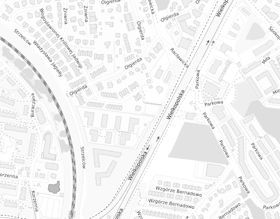 Mapa z adresem organizacji