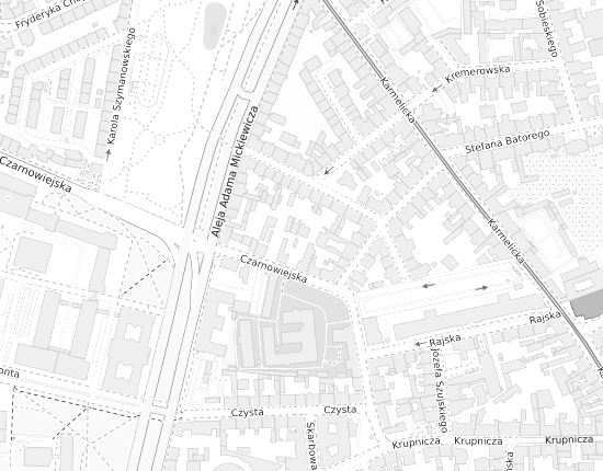 Mapa z adresem organizacji
