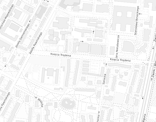 Mapa z adresem organizacji