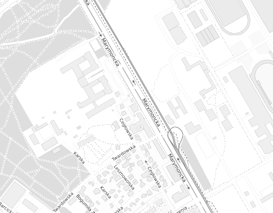 Mapa z adresem organizacji