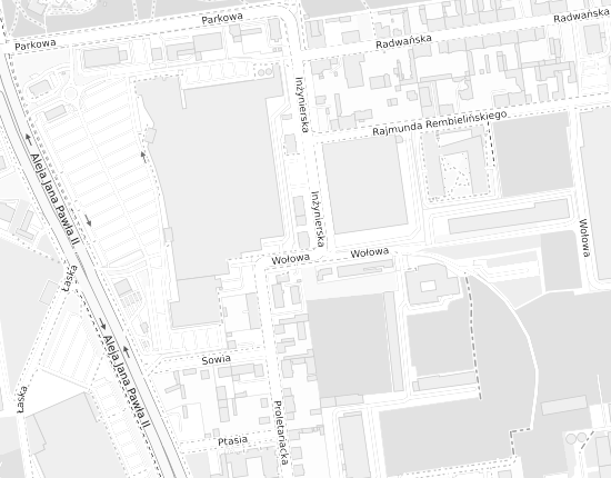 Mapa z adresem organizacji