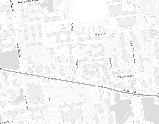 Mapa z adresem organizacji