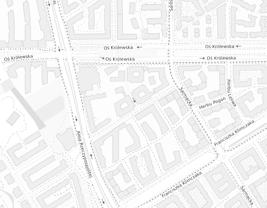 Mapa z adresem organizacji