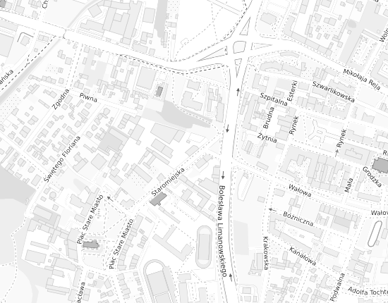 Mapa z adresem organizacji