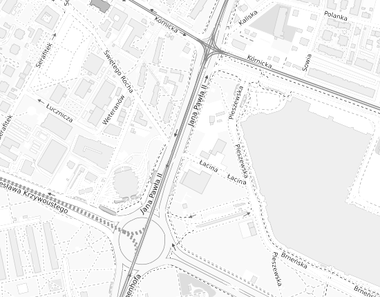 Mapa z adresem organizacji