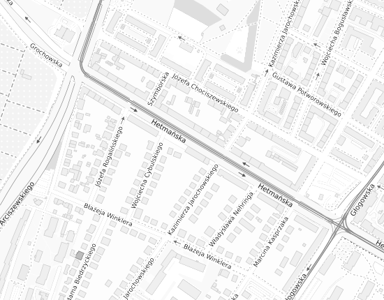 Mapa z adresem organizacji