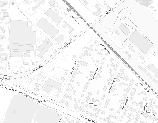 Mapa z adresem organizacji