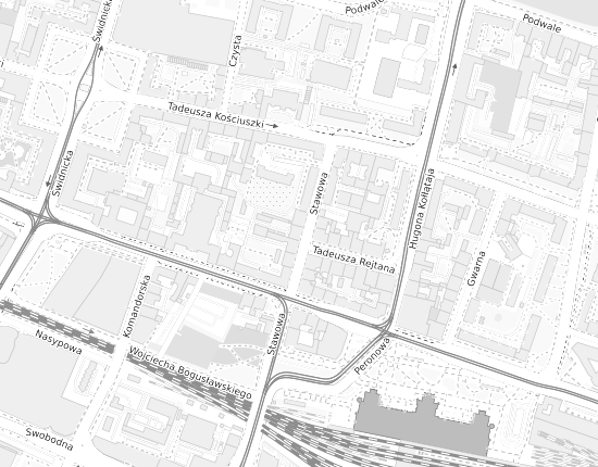 Mapa z adresem organizacji