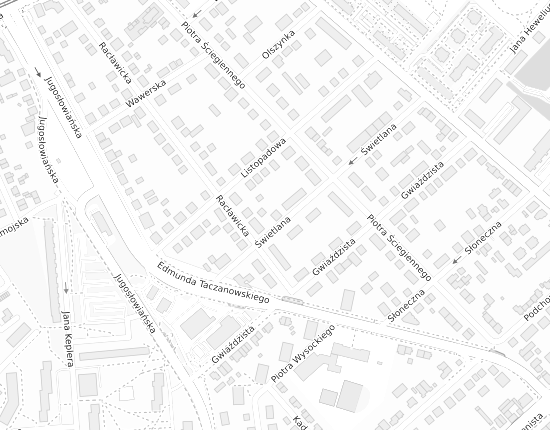 Mapa z adresem organizacji