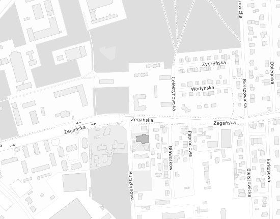 Mapa z adresem organizacji