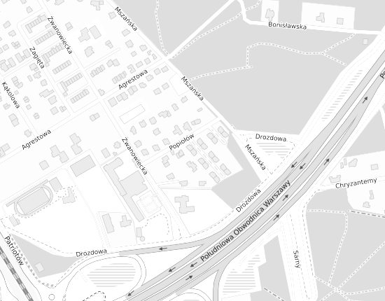Mapa z adresem organizacji