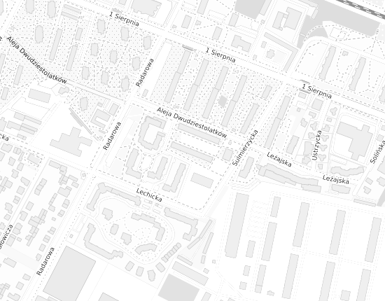 Mapa z adresem organizacji
