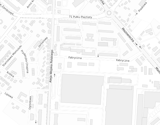 Mapa z adresem organizacji