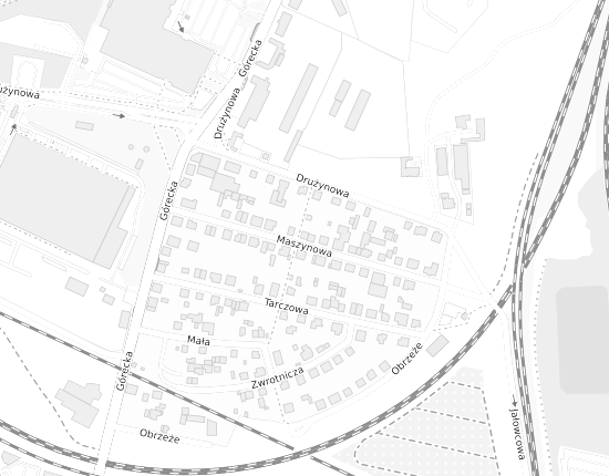 Mapa z adresem organizacji