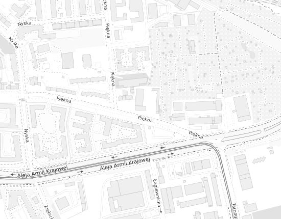 Mapa z adresem organizacji