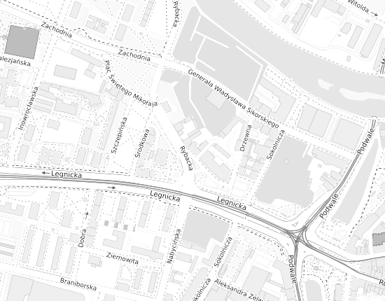 Mapa z adresem organizacji