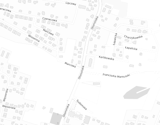 Mapa z adresem organizacji