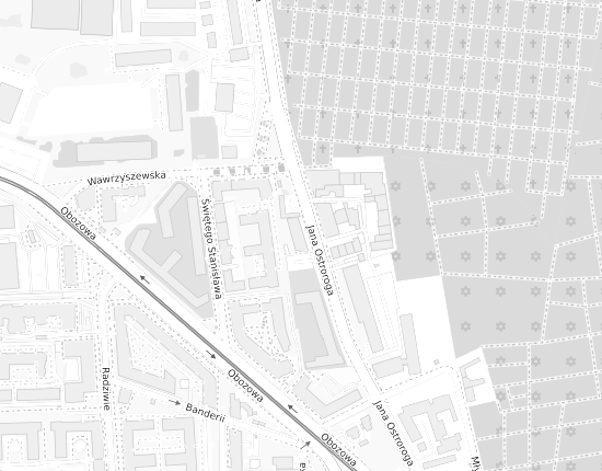 Mapa z adresem organizacji