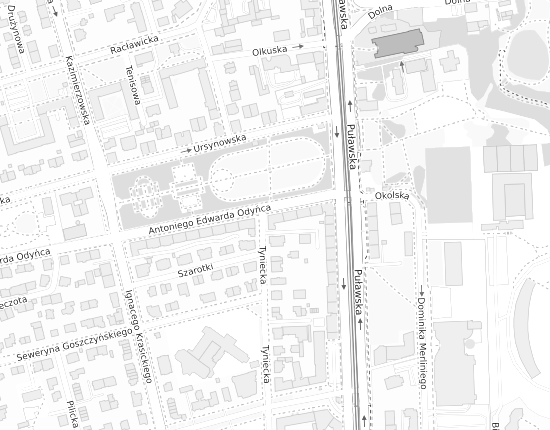 Mapa z adresem organizacji