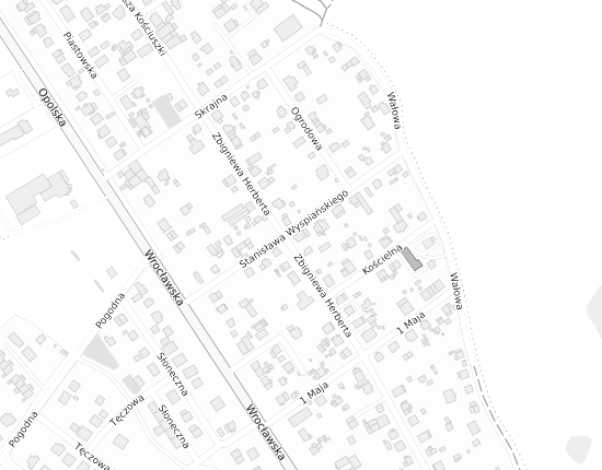 Mapa z adresem organizacji