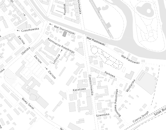 Mapa z adresem organizacji