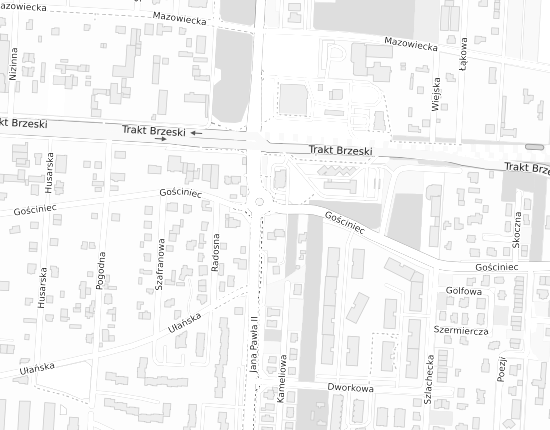 Mapa z adresem organizacji
