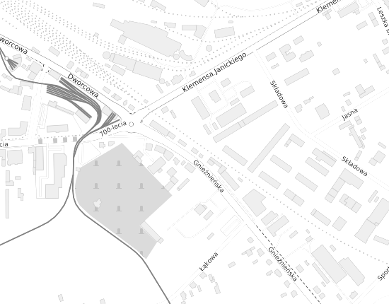 Mapa z adresem organizacji