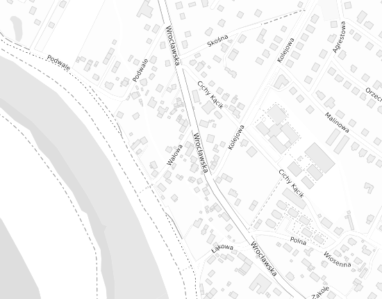 Mapa z adresem organizacji