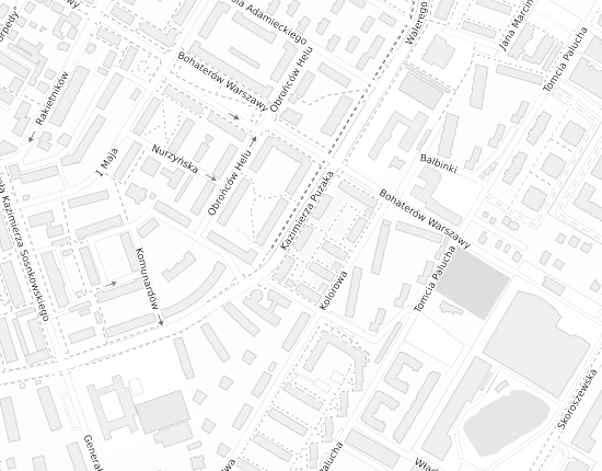 Mapa z adresem organizacji