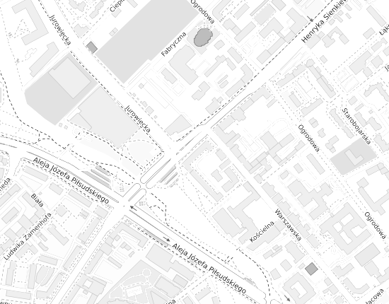 Mapa z adresem organizacji
