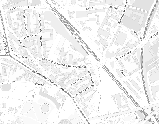 Mapa z adresem organizacji