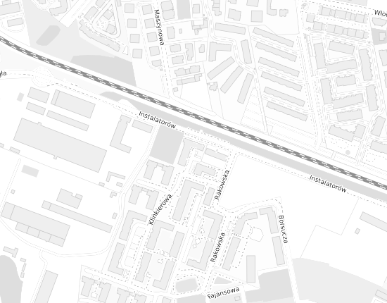 Mapa z adresem organizacji