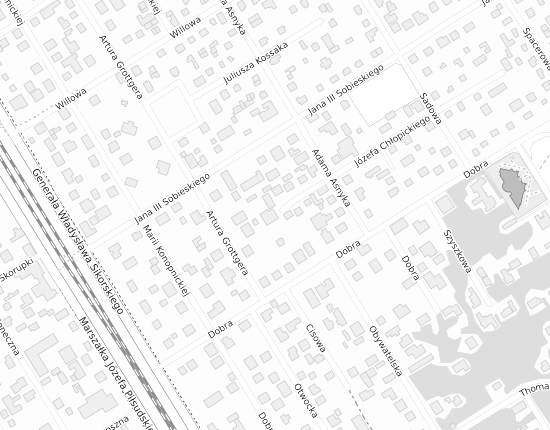 Mapa z adresem organizacji