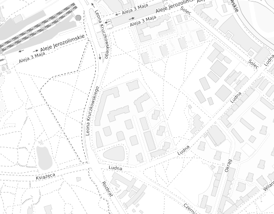 Mapa z adresem organizacji