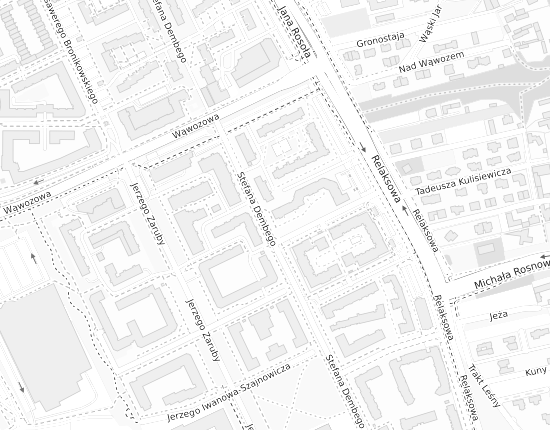 Mapa z adresem organizacji