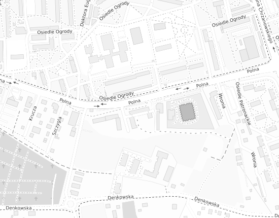 Mapa z adresem organizacji