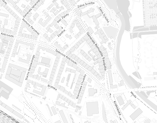 Mapa z adresem organizacji