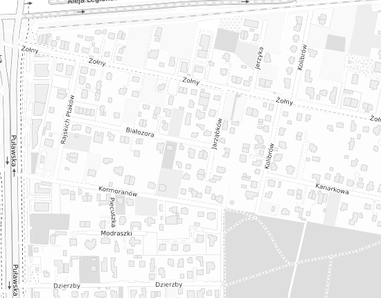 Mapa z adresem organizacji